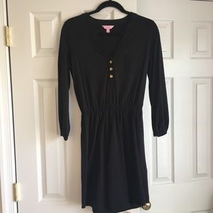 Lilly Pulitzer Black Dress